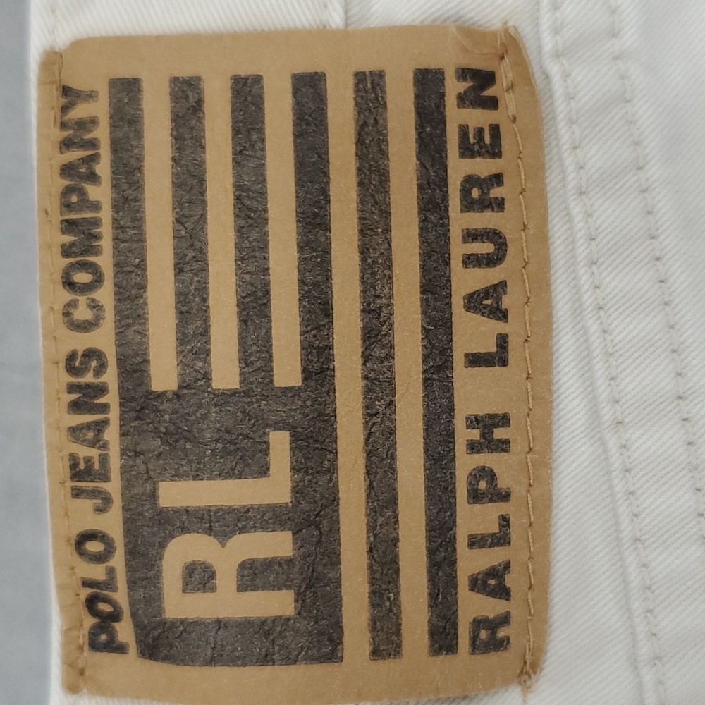 Polo Ralph Lauren pants women's size 8 beige khaki mid rise straight leg cotton - Picture 10 of 15